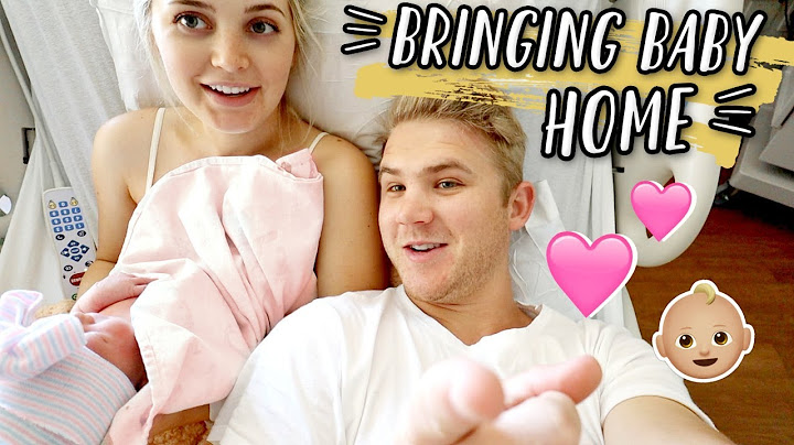 FIRST 24 HOURS WITH A NEWBORN + BRINGING BABY HOME!!