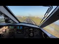 ROUGH Landing in Puerto Rico on the PC-12 - RAW footage!