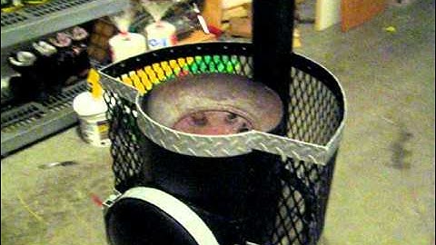 How To Build A Sauna Stove From 2 Propane Tanks, Part 6