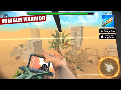 Minigun Warrior Android Gameplay | Minigun Warrior Game Download (Android & iOS)