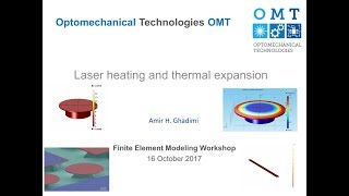 COMSOL simulation tutorial: Laser Heating and Thermal Expansion - By Amir H. Ghadimi screenshot 5