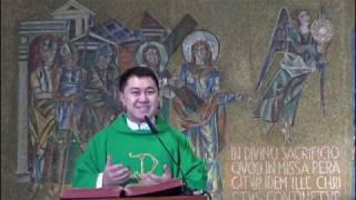 Daily mass at the manila cathedral presided by fr. kali pietre m.
llamado, vice rector of cathedral.