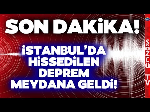 SON DAKİKA Gemlik'te 5,1 Büyüklüğünde Deprem! İstanbul, Kocaeli ve Sakarya'da da Hissedildi