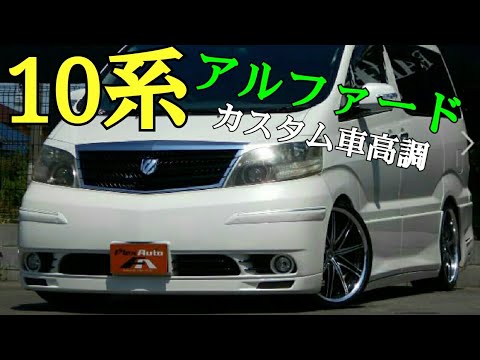 10系アルファード カスタム例 車高調 ローダウン ドレスアップ エアロ Toyota Youtube