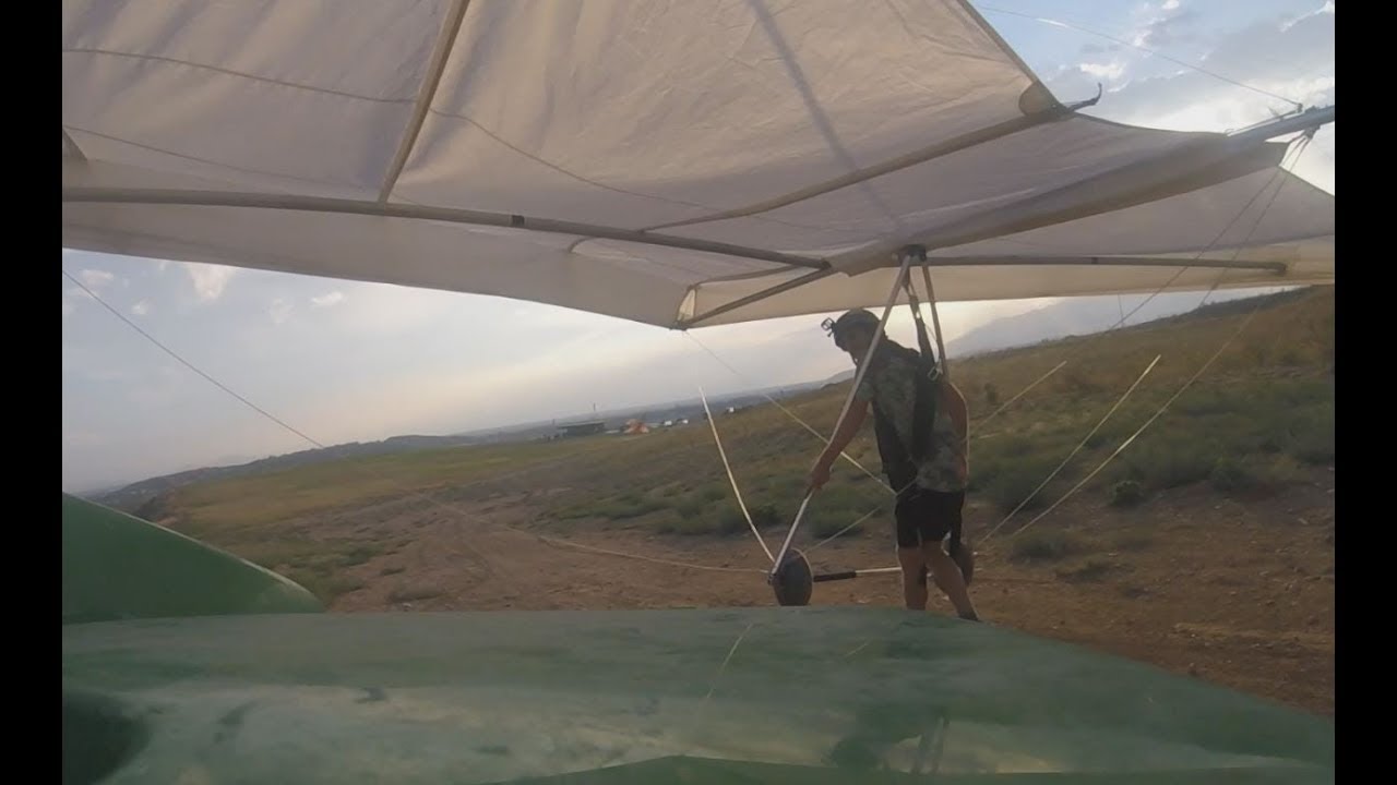 My first hang gliding lesson