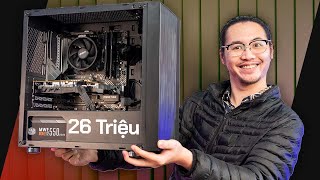 PC 26 Triệu Go Pro Mọi Cuộc Chơi - PC AMD Ryzen 5 5600X, RX 6600 - PC Dựng Video Premiere Pro