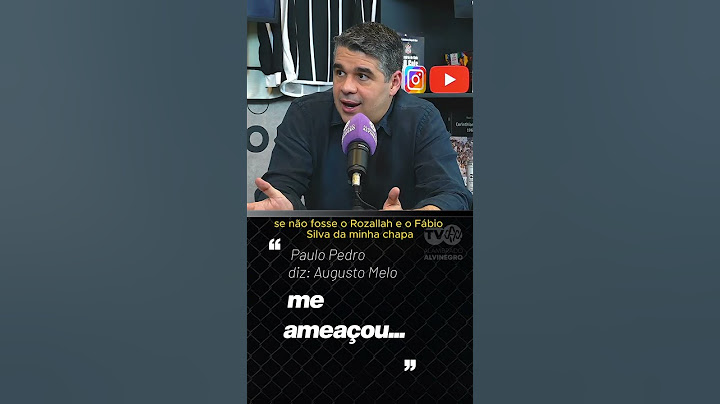 Paulo Pedro diz que foi ameaçado por Augusto Melo ⚠️🗣️ #papofiel