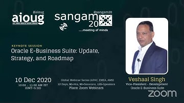 Oracle E-Business Suite: Update, Strategy, and Roadmap