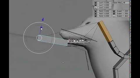 Wolf Rigged and Game-Ready - WIP 15 - Blender