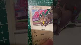 Handmade skwovet 3d Card #pokemon #skwovet #handmade3dPokemon