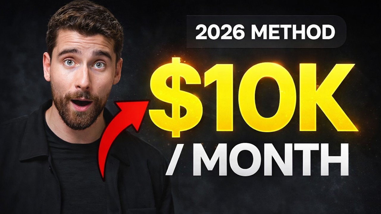 How to Make $10,000/Month Online in 2026 | Laziest Way to Make Money Online | Online Income Strategy