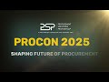 PROCON 2025 | SHAPING FUTURE OF PROCUREMENT | Highlights | #PSPLLP