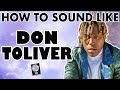 How to sound like don toliver  cardigan vocal effect  logic pro x