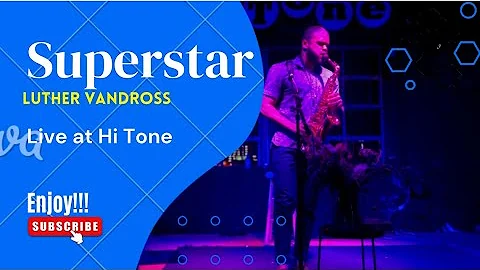 Luther Vandross- Superstar (Sax Cover) Live at Hi Tone