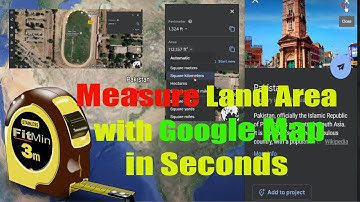"How to Measure Distances and Areas on Google Maps: A Step-by-Step Guide"/Measure any area in sec