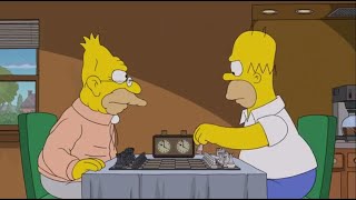 Homero juega ajedrez