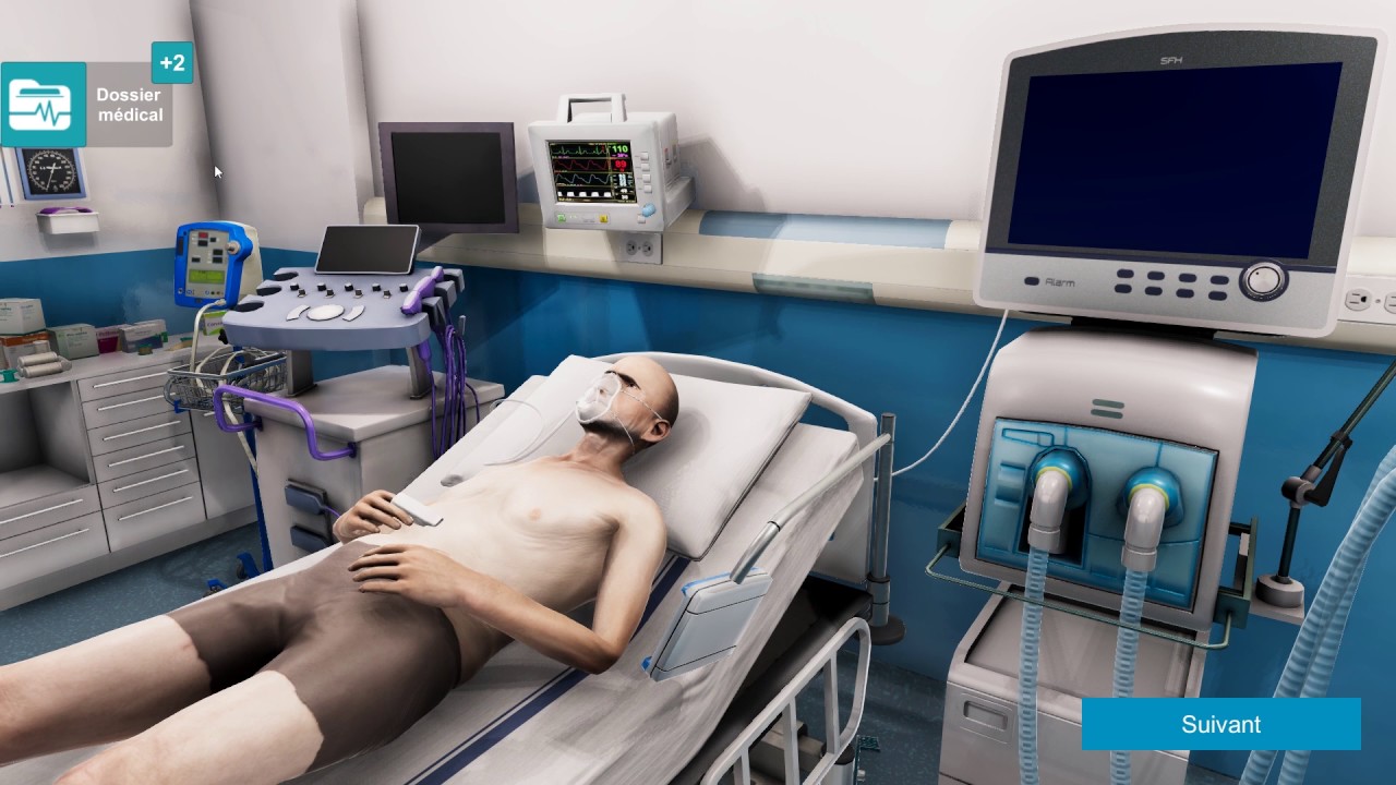 [DÉMO] Mise sous ventilation d'un patient BPCO en décompensation