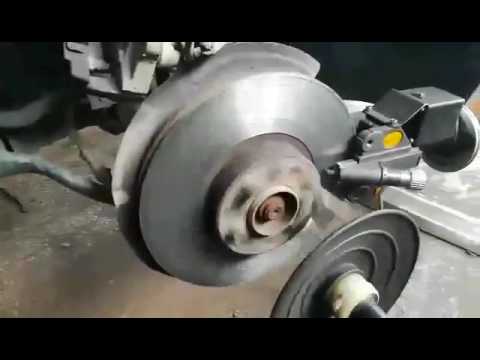 სამუხრუჭე დისკების აღდგენა (ე.წ შლიფოვკა) მოუხსნელად.