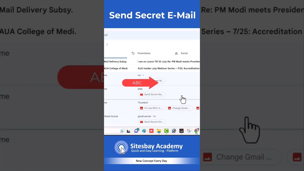 Send Secret Mail On Gmail Sorts