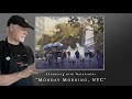 Advancing with Watercolor: "Monday Morning, NYC" painting a busy street scene