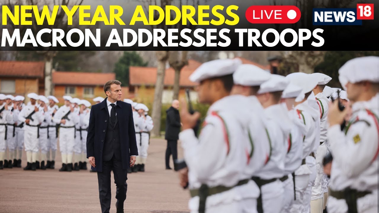 LIVE | French President Macron Reviews Troops, Vows Military Autonomy Amid US Withdrawal Fears