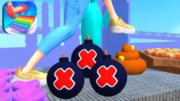 Tippy Toe Gameplay All Levels iOS,Android Walkthrough BIG UPDATE APK GAME New Levels 7DK8DKS