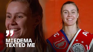 Pelova signs for Arsenal: 'I enjoyed every bit of my time at Ajax'