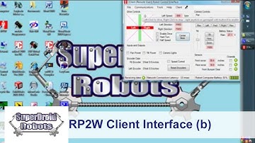 RP2W Mobile Robot Video Conference Platform - Video 3b (Client Interface)