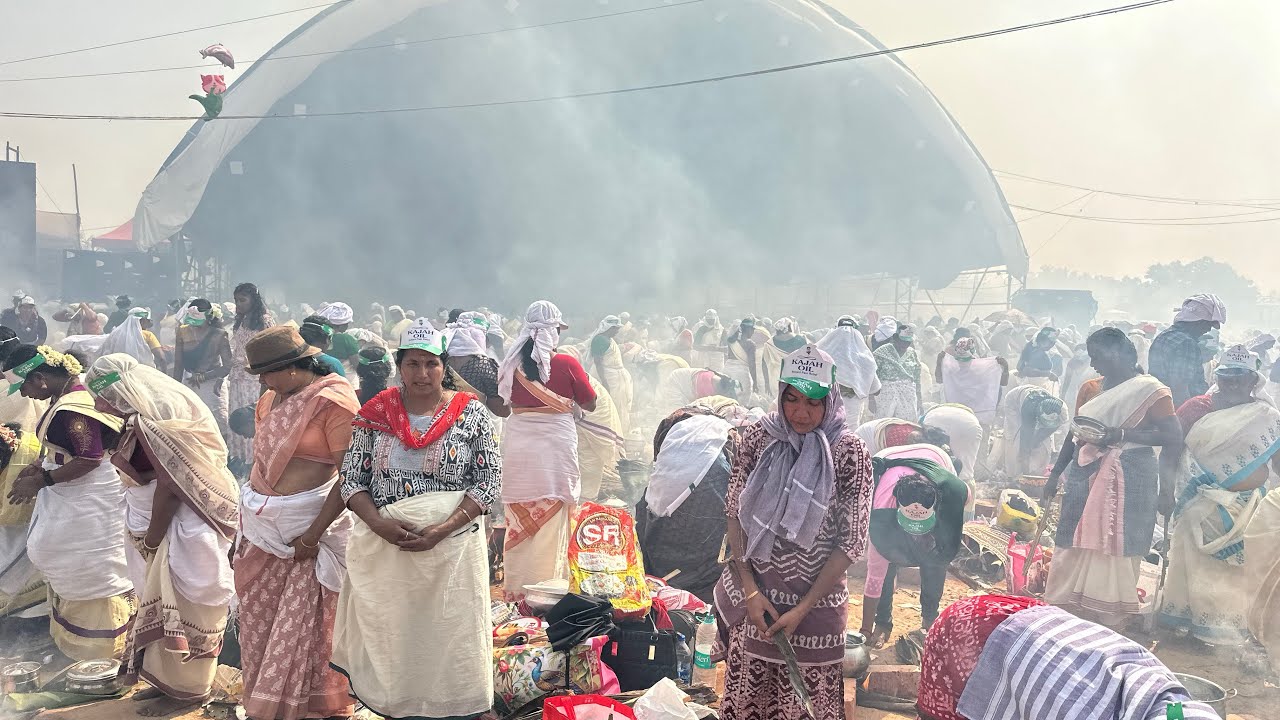 Аттукал Понгала 25 00000 человек
