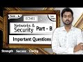 Network and Security Important Questions | EC3401 Important Questions 5th June 2025 Exam Part B & C