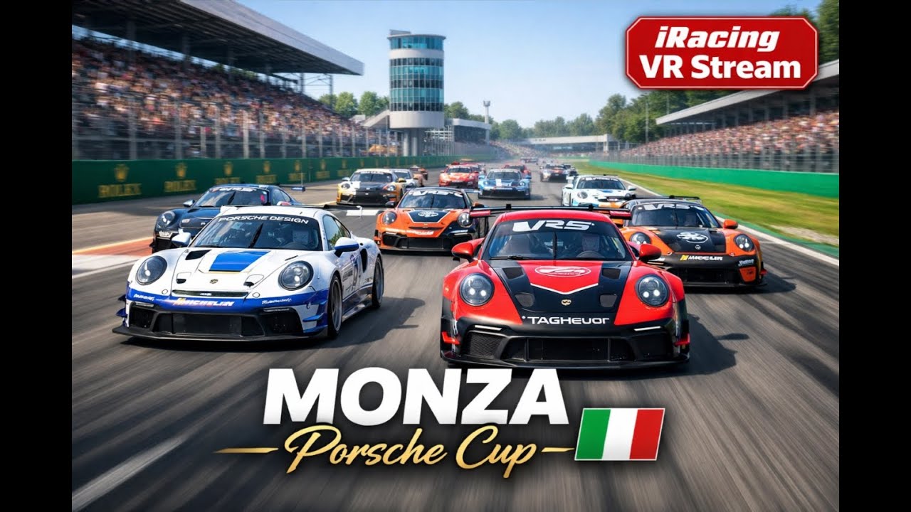 iRacing Porsche Cup - Monza - Week 7 of 13