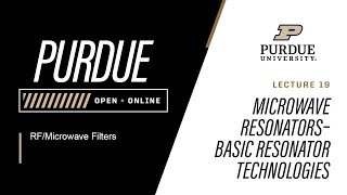 Microwave Resonators and Filters マイクロ波 Microwave Resonators and Filters マイクロ波
