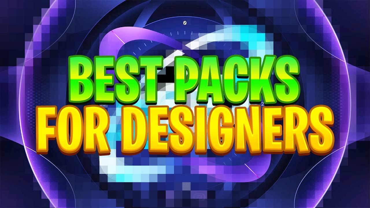 Top 5 BEST PACKS FOR DESIGNERS 2022!! (PC/PHOTOSHOP)