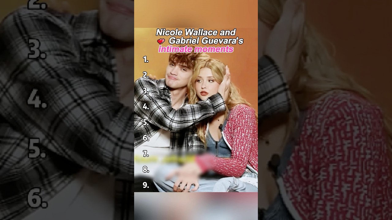 Nicole Wallace and Gabriel Guevara's intimate moments.#NicoleWallace#GabrielGuevara#use#fyp#celebrit