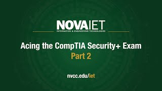 Acing the CompTIA Security+ Exam - Part 2