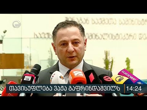 ვაჟა გაფრინდაშვილის დაკავებასთან დაკავშირებით, შინაგან საქმეთა მინისტრმა კომენტარი გააკეთა