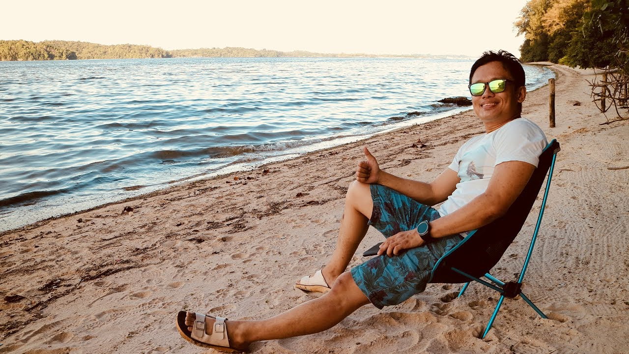 Lightweight, Back Supported, Foldable Outdoor Chair - YouTube