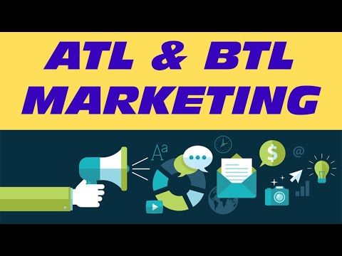 ATL＆BTLマーケティングとは|境界線より上と境界線より下のマーケティングの説明