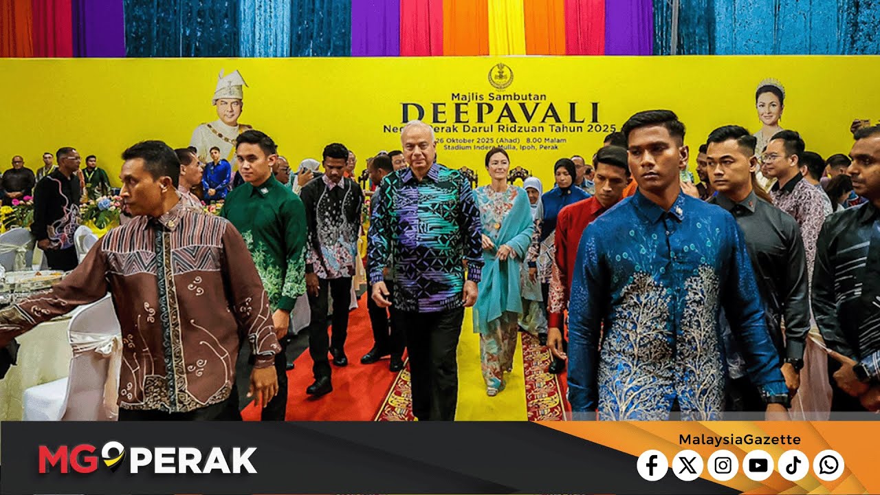 MGPerak: Sultan Perak Berkenan Berangkat Ke Majlis Sambutan Deepavali ...