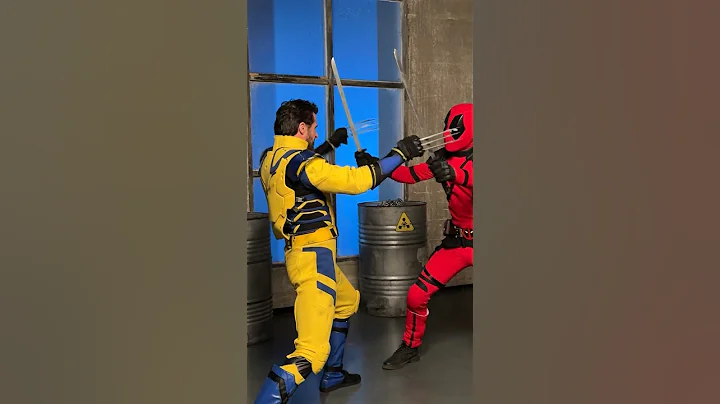 Deadpool has played a prank on Wolverine! #wolverine #deadpool #shorts