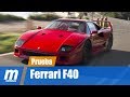Ferrari F40, prueba de la última creación de Enzo. El mito de Maranello | Español HD