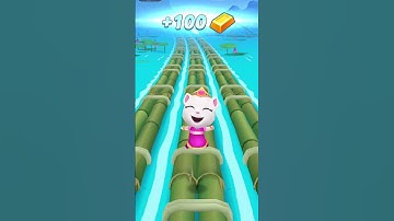 Talking Tom Gold Run Funny Fails #funny P14 Android iOS Gameplay #talkingtom #shortfeed #shorts