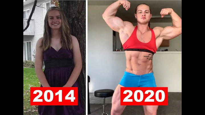 Muscle transformation of Paige DuMars | Then and N...