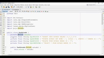 Acessando o Banco de Dados com Java (07) - Classe Dao