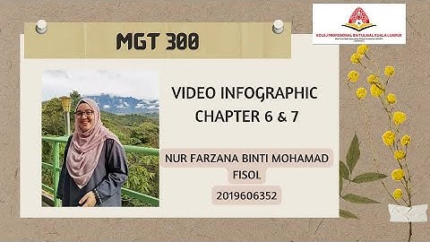 MGT 300 - Video Infographic