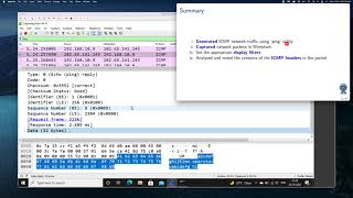 Wireshark | 03 | Simulate and analyse ICMP packets screenshot 2