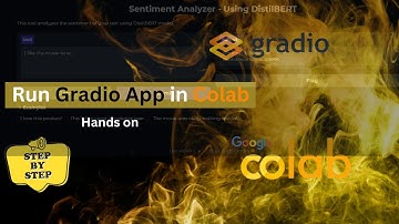 Run Gradio Application on Google Colab | Step by Step Tutorial