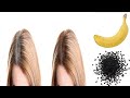 Schau, wie du graue Haare dauerhaft mit einer Banane entfernen kannst!