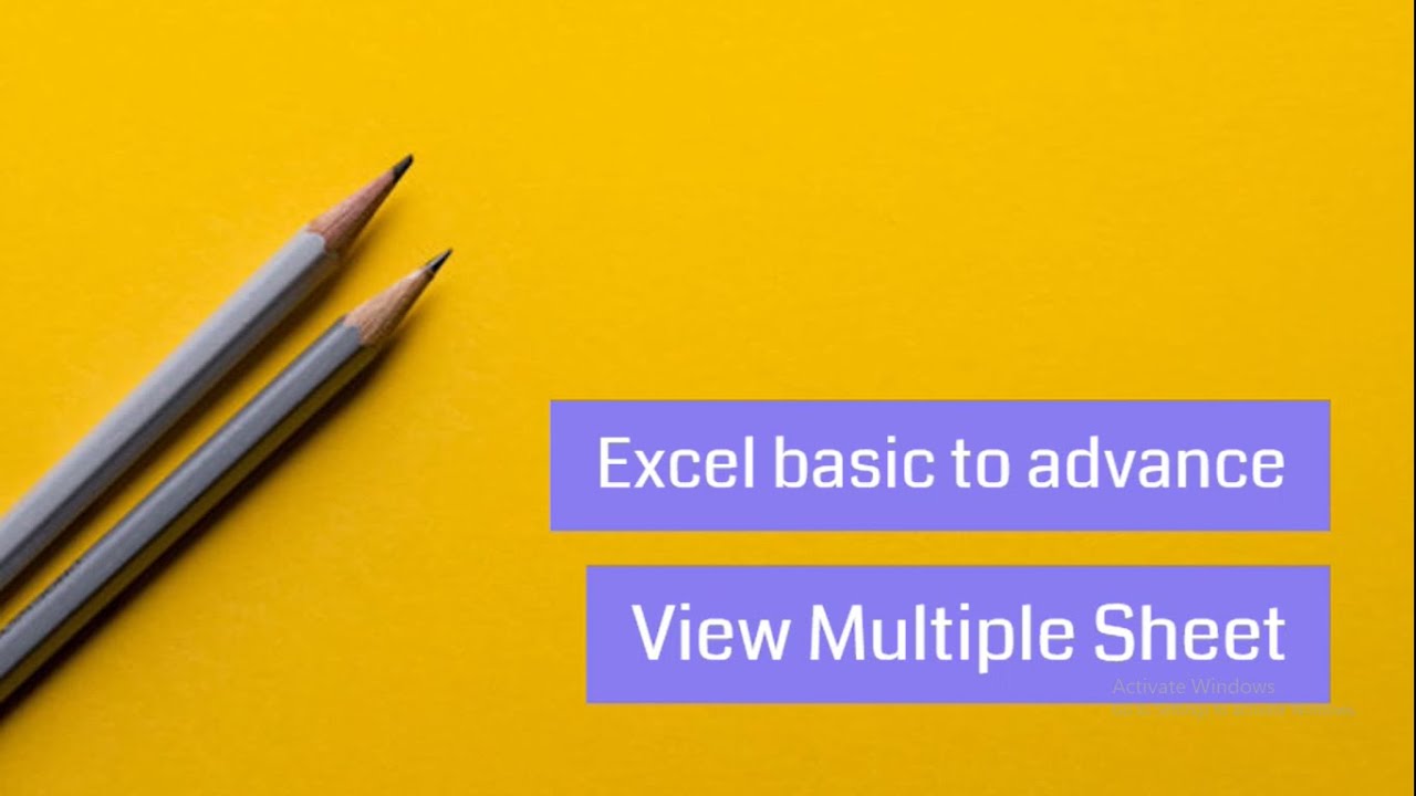 excel-multiple-sheet-view-youtube