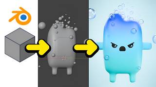 Fortnite Water Sprite Blender Tutorial | Face Animation &amp; Shading